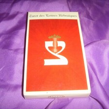 Édition originale (2000) du Tarot des lettres hébraique de Marie Elia kabbale