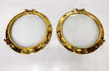 Paire de hublots en laiton -