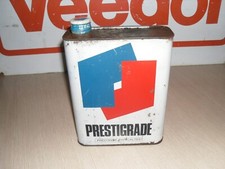 Ancien bidon d'huile  collection ELF PRESTIGRADE  2litres