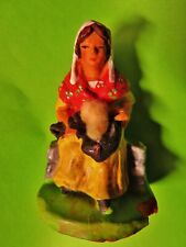 SANTON old FILEUSE signed PAUL FOUQUE AIX-EN-PROVENCE Height: 6 cm 