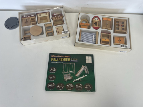 Dolls house furniture - dolls,