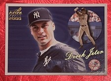 2000 Aurora #98 Pacific Derek Jeter New York N.Y. Yankees Hall of Fame HOF