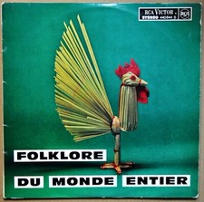 LP 33 TOURS - COMPILATION - FOLKLORE DU MONDE ENTIER - RCA VICTOR - 1964 - TBE