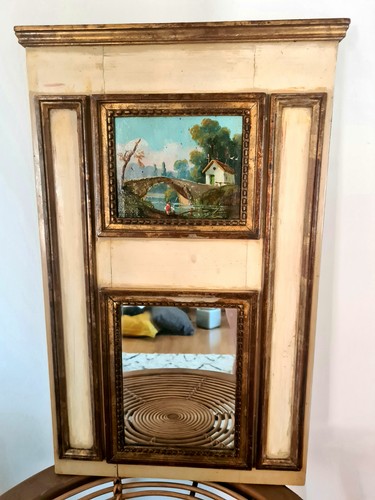 Ravissant petit miroir trumeau - ravissant,