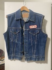 Vintage Levis 557 XX Big E Denim Vest 