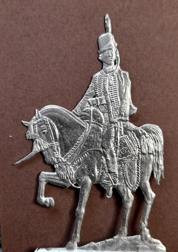 Plat étain figurines - plat, .