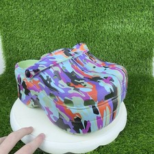 Cape Robbin Gardner Camoflage Clogs Size 9 B0105 Crocs