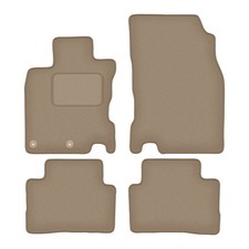 Tapis de sol en velours Beige