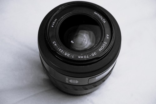 Objectif minolta zoom - objectif, af