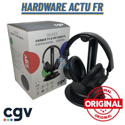Casque hifi cgv - tv, &