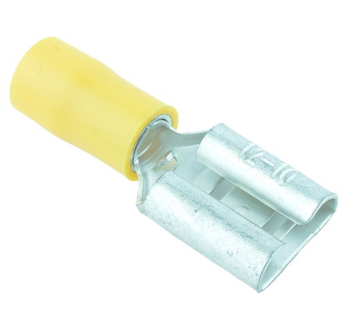 Jaune 5mm cosse - x, 9.5mm