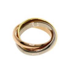 CARTIER   Bracelet Trinity Bracelet Top with Cord K18 Yellow Gold K18 White Gold