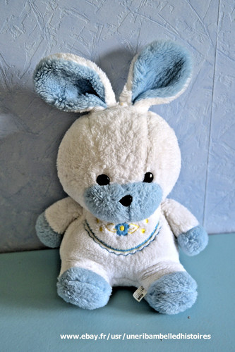 Peluche doudou lapin ajena - doudou,,
