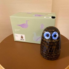 Figurine oiseau en verre