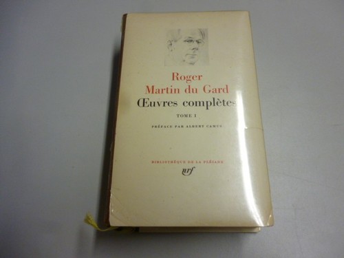 Roger martin gard œuvres - martin,