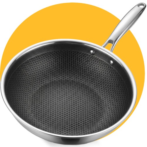 Poêle wok sans pfas - Ø, 28