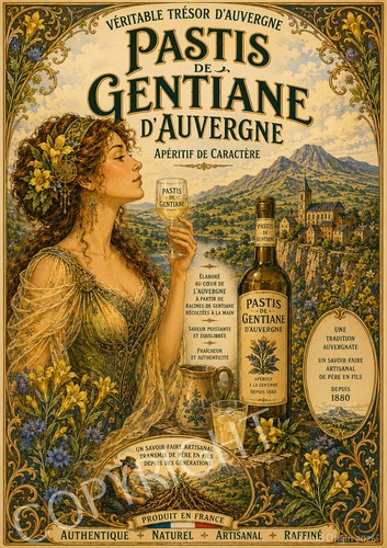 Photo affiche vintage - a4,