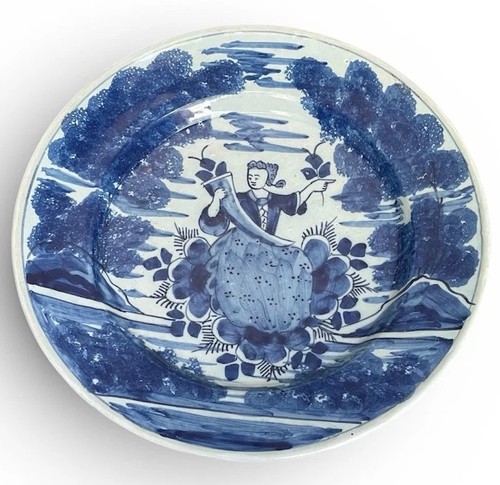 Assiette delft xviiieme - assiette,