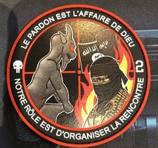 écusson police nationale punisher 4 exemplaires