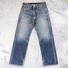 Levi's Jeans Mens 31x31* 503 Straight Light Blue Wash Denim Fades Whiskers