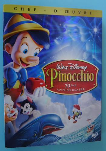 Dvd pinocchio walt - dvd, disney