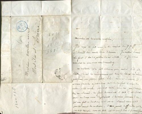 Lettre autographe signee - signee, par