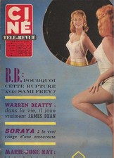 Ciné Télé Revue n° 44 - Jane Fonda - Warren Beatty (Octobre 1963)