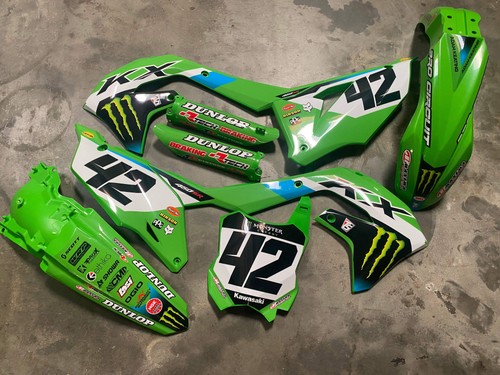 Graphics and plastic kawasaki - plastic,