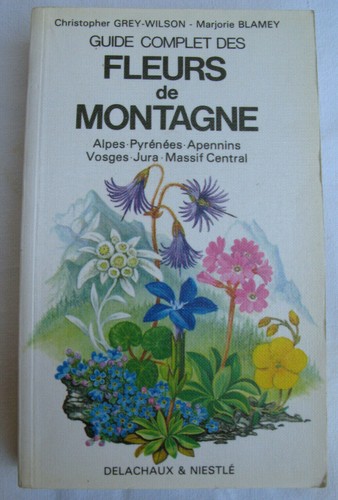 Guide fleurs montagne - fleurs, de