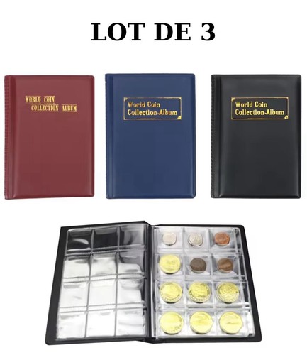 Lot classeurs pièces 360 - 3,