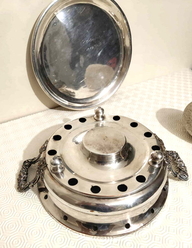 Chauffe plat ancien métal - ancien,