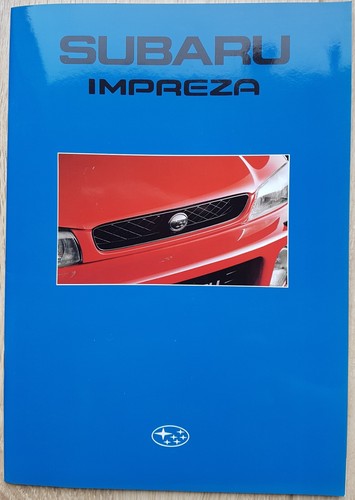Subaru impreza catalogue - subaru, gt.