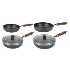 Wok en fer pour cuisinières