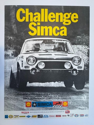 Affiche originale simca - affiche,