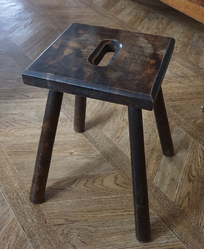 Ancien tabouret ww2 - tabouret,