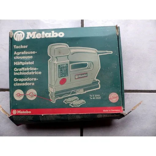 Agrafeuse cloueuse metabo - metabo, ta