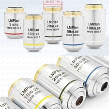 Long Working Distance 195 Plan Achromatic Metallographic Microsocpe Objective