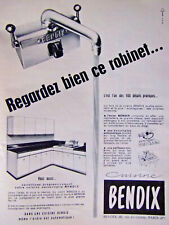 1958 KITCHEN BANDIX PRESS AD LOOK GOOD AT THIS FAUCET - ADVERTISING