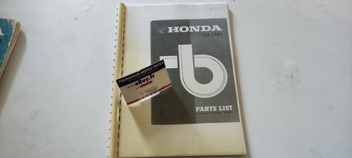 Copie parts list honda - list, z