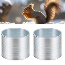 Protection mangeoire à oiseaux double barrière écureuil pour l'alimentation d