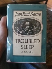 Signed Trouble Sleep By Jean-Paul Sartre