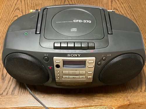 Sony cfd 370 - cd, cassette