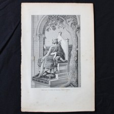 Saint Louis et le chêne de Vincennes - L. ROUSSEAU