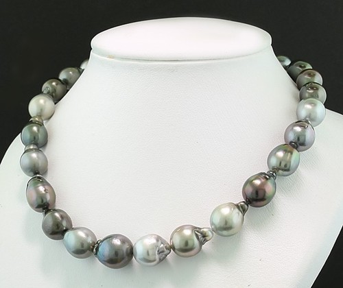 Chaîne perles tahiti - de,