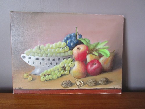 Tableau huile sur - , toile