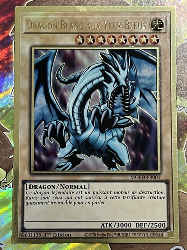 Carte dragon blanc - carte,