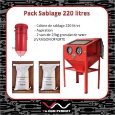 Pack Complet Cabine de Sablage