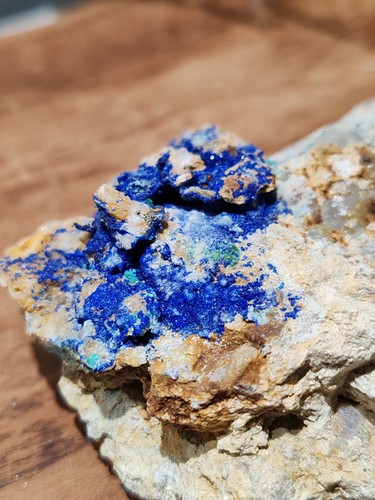 Azurite malachite brute