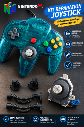 Kits réparation joystick - 5,