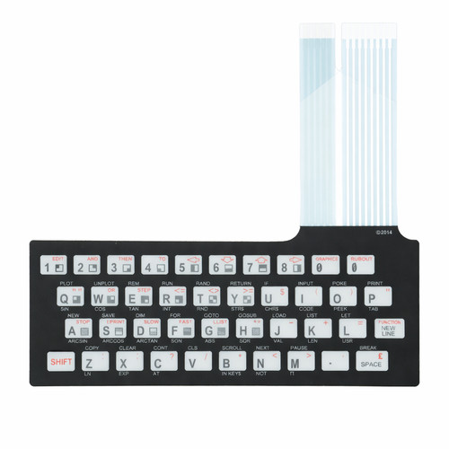 Zx81 clavier membrane - zx81,